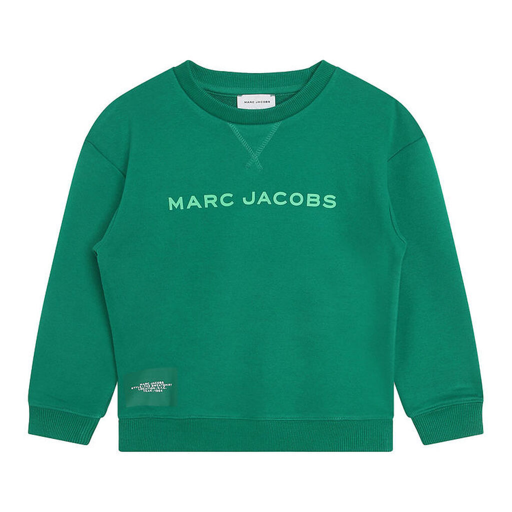 Little Marc Jacobs Sweatshirt - Grøn m. Print