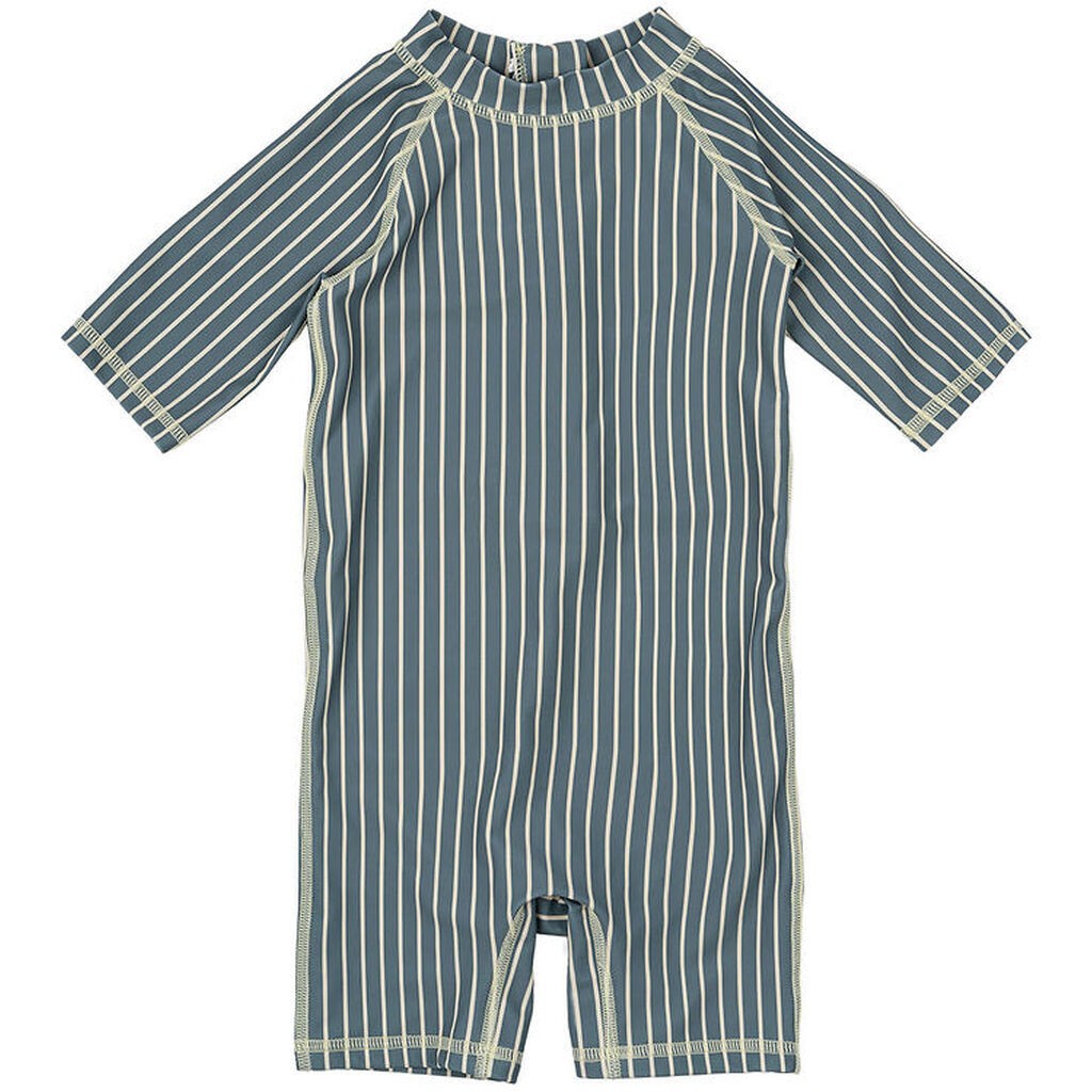 Petit Piao Badeheldragt - Blue Mirage/Off White