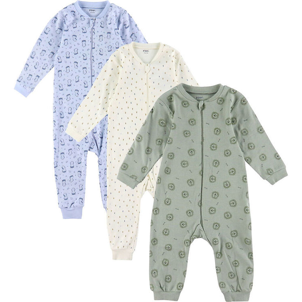 Pippi Heldragt u/f - 1 stk. - Assorteret - Mønstret