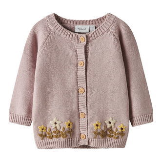 Name It Cardigan - Strik - NbfKamma - Burnished Lilac