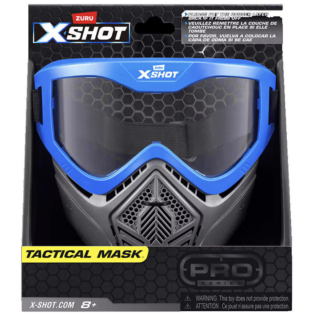 X-SHOT Beskyttelsesmaske - Excel - Blå