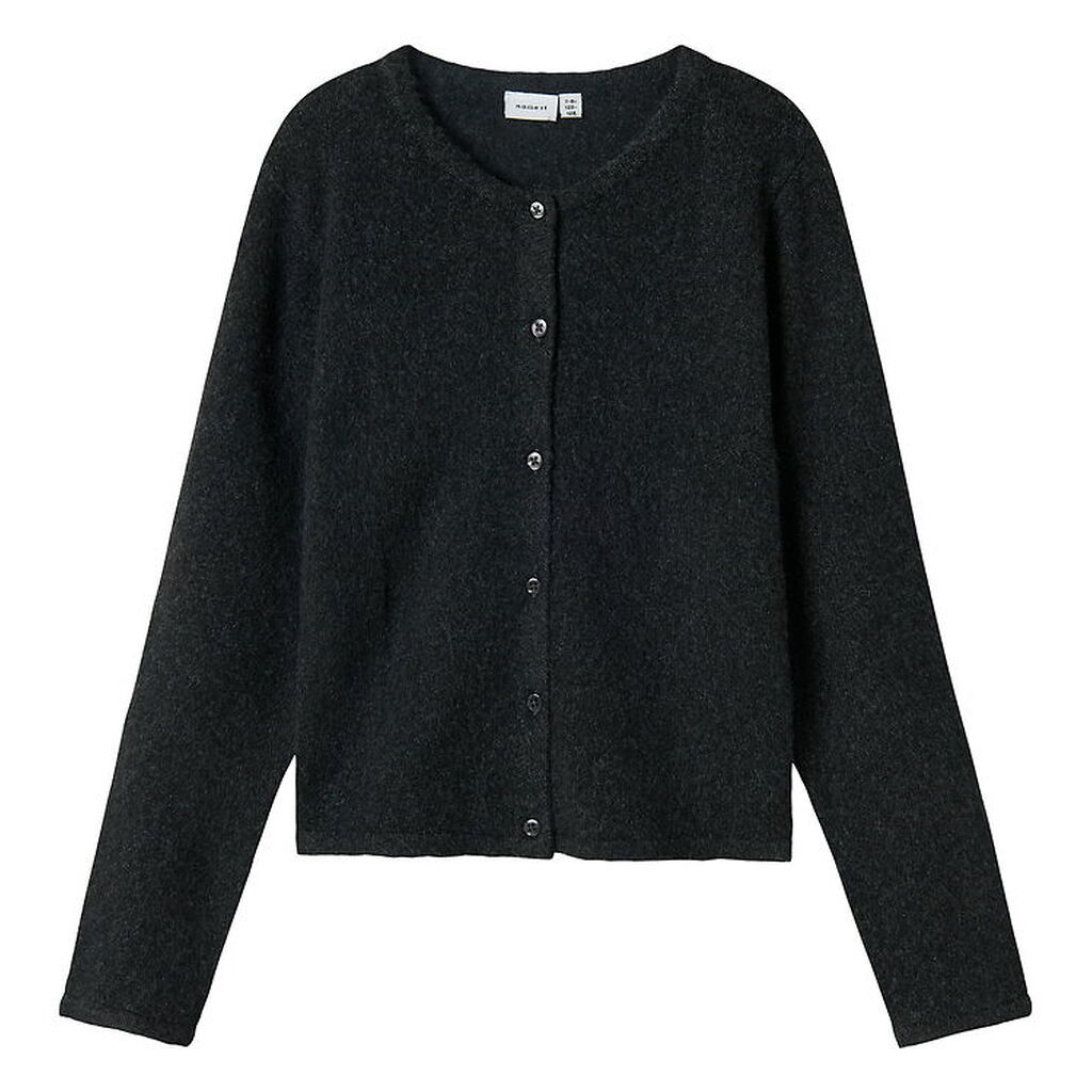 Name It Cardigan - Strik - NkfSaluna - Dark Grey Melange