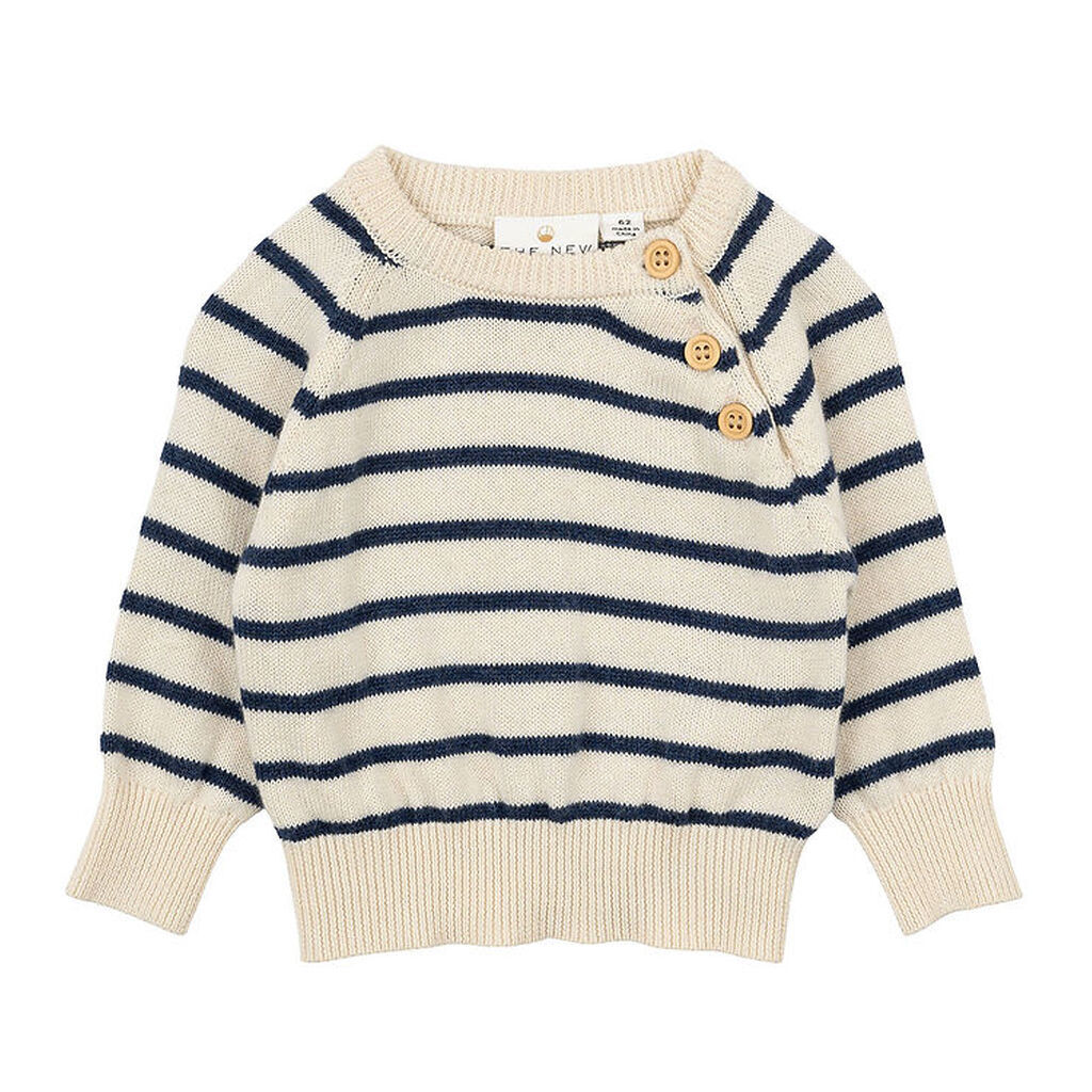 The New Siblings Bluse - Strik - TnsbNorton - Mood Indigo Stripe