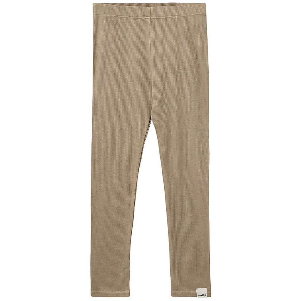 Sofie Schnoor Leggings - Rib - Nalinesb - Dark Sand