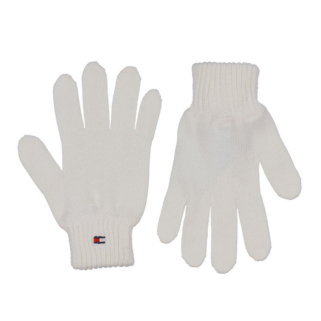 TommyHilfiger Handsker - Strik - Ancient White