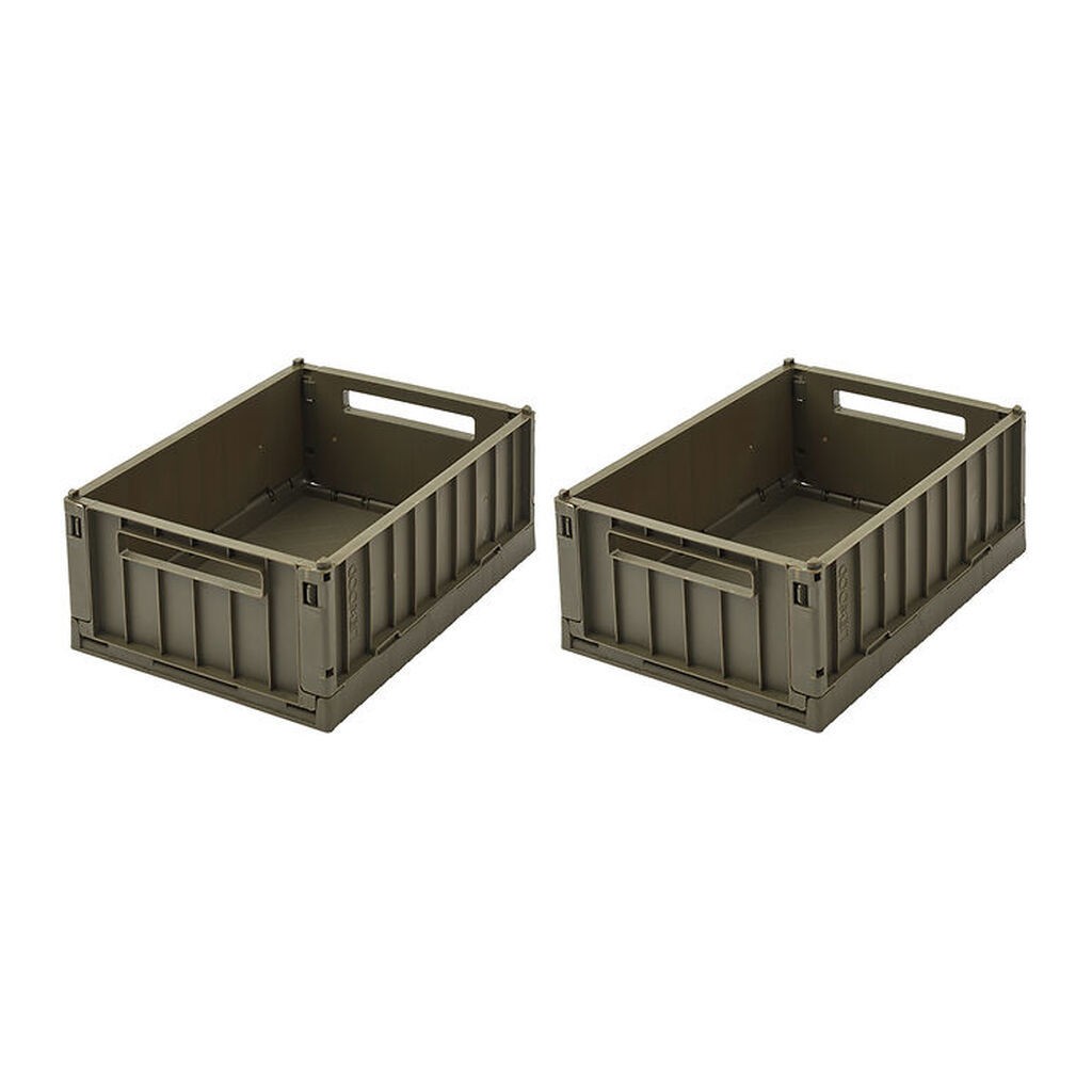 Liewood Foldekasser - 25x18x9,5 cm - Small - Weston - 2-pak - Ar