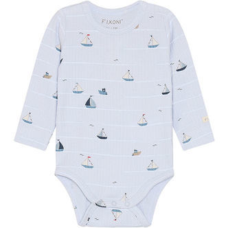 Fixoni Body l/æ - Rib - Arctic Ice m. Både