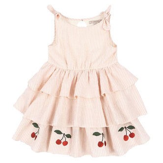 Konges Sløjd Kjole - Ellie - Peony Stripe