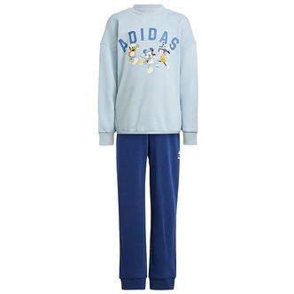 adidas Performance Sweatsæt - LK DY Swtjog - Wonblu/Creblu