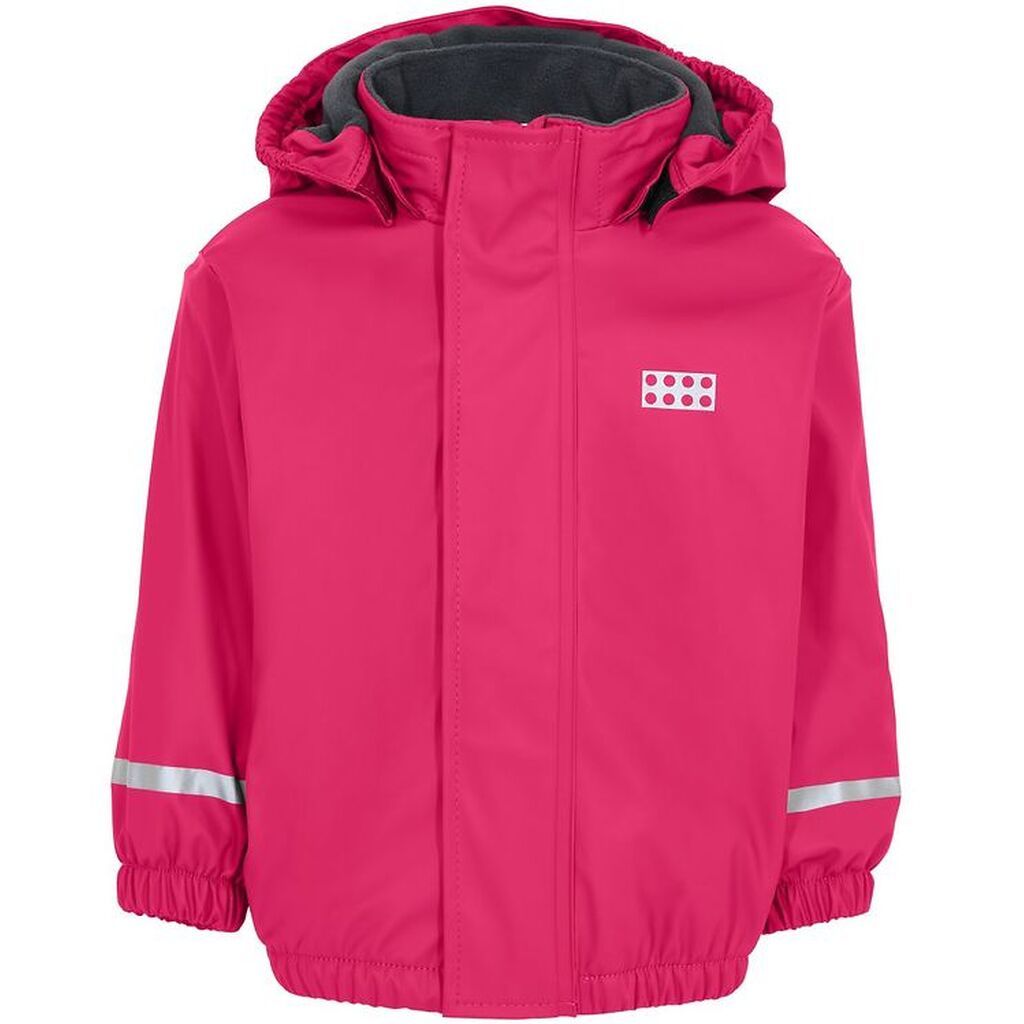 LEGOÂ® Wear Regnjakke m. Fleece - LWJunin - Pink
