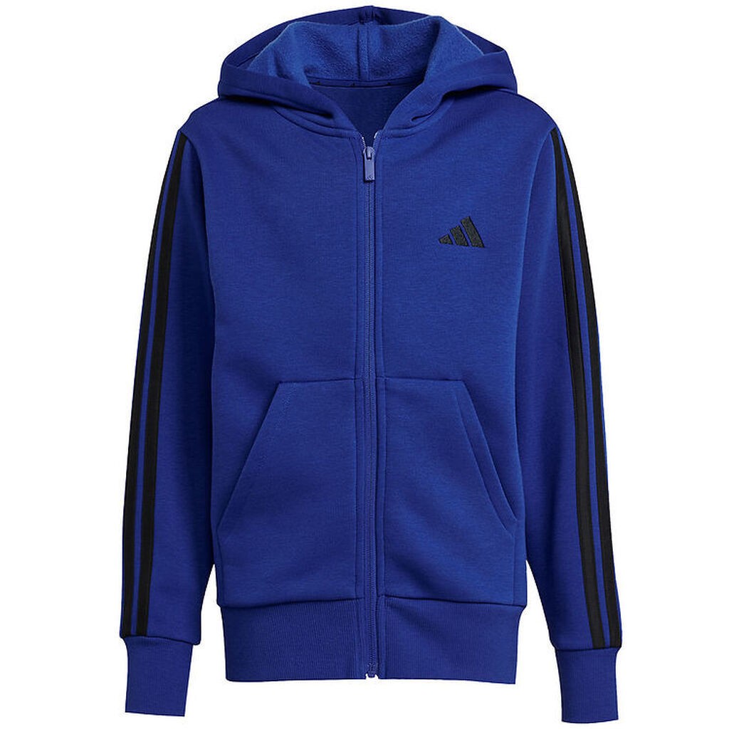 adidas Performance Cardigan - J 3S FL FZ HD - Royalblu/Black
