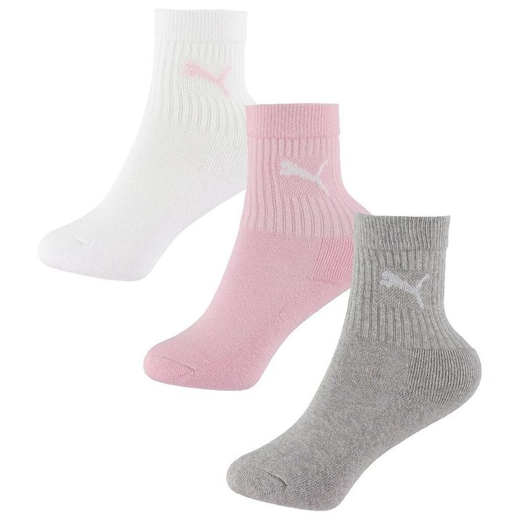 Puma Strømper - Kids Regular Crew - 3-pak - Rose Water