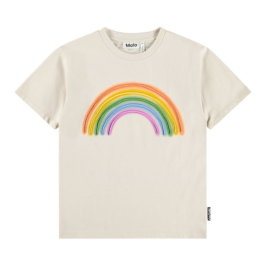 Molo T-shirt - Riley - Hazy Rainbow