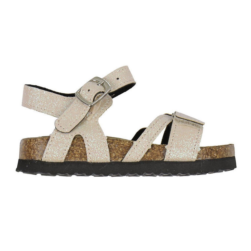 Name It Sandaler - NmfFiona - Cloud Dancer/Small Glitter