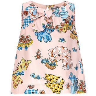 Moschino Top - Rosa m. Print