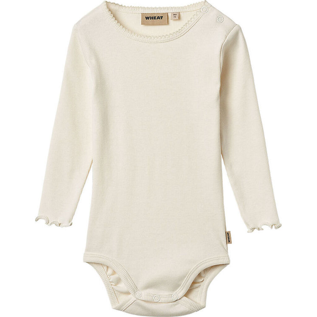 Wheat Body l/æ - Rib - Regitze - Ivory