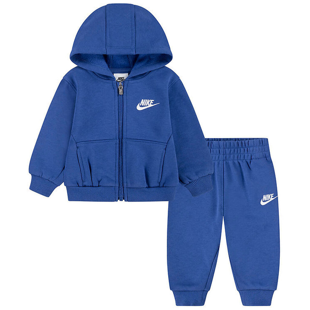 Nike Sweatsæt - Cardigan/Sweatpants - Game Royal