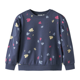 Name It Sweatshirt - NmfNula - Blue Indigo m. Print