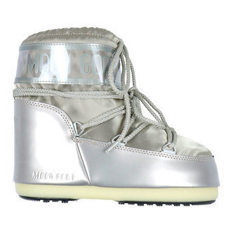 Moon Boot Vinterstøvler - Icon Low Glance - Platinum