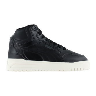 Puma Vinterstøvler - Shuffle Downtown Mid Fur Jr - Black/Shadow