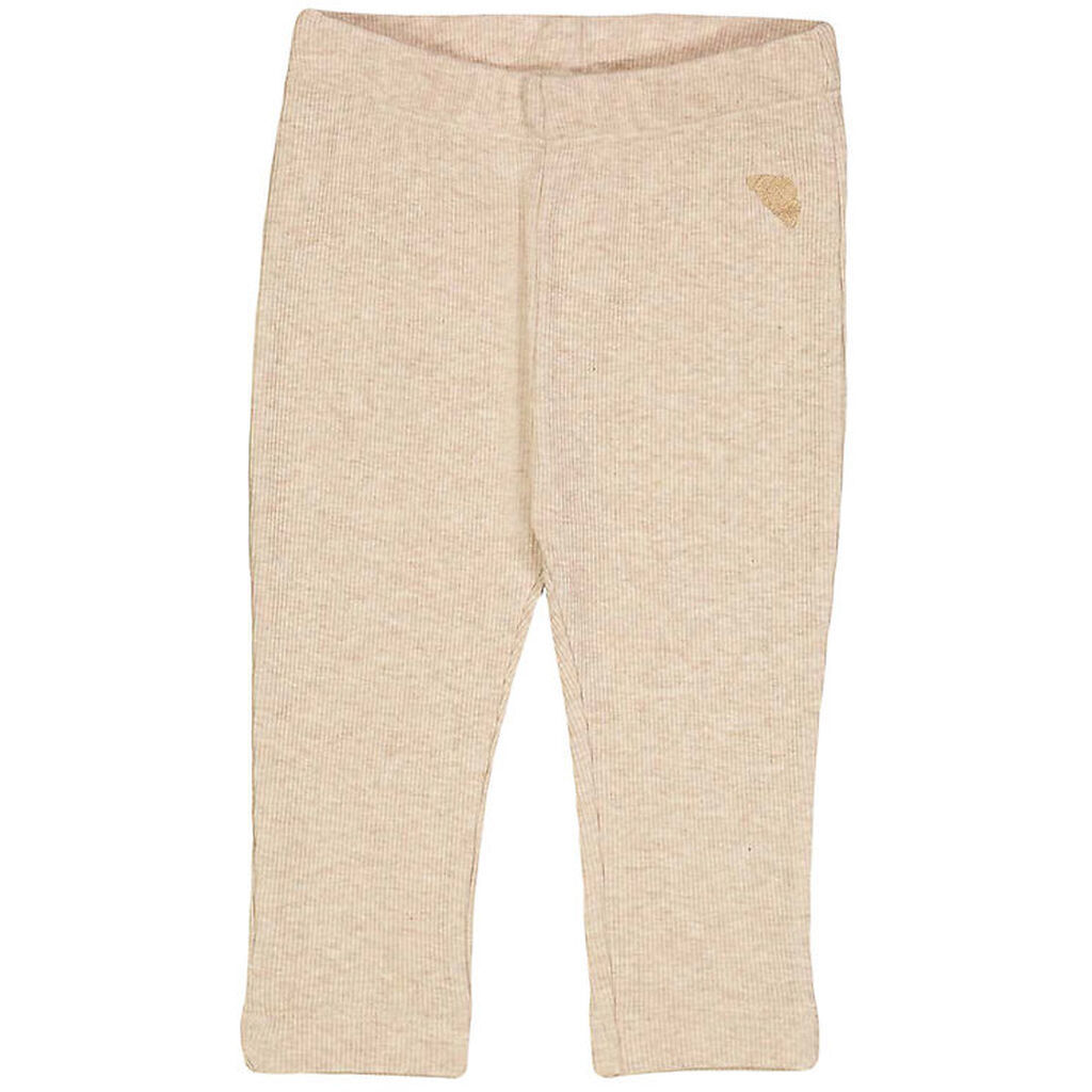 VACVAC Leggins - Carlet - Rib - Light latte melange