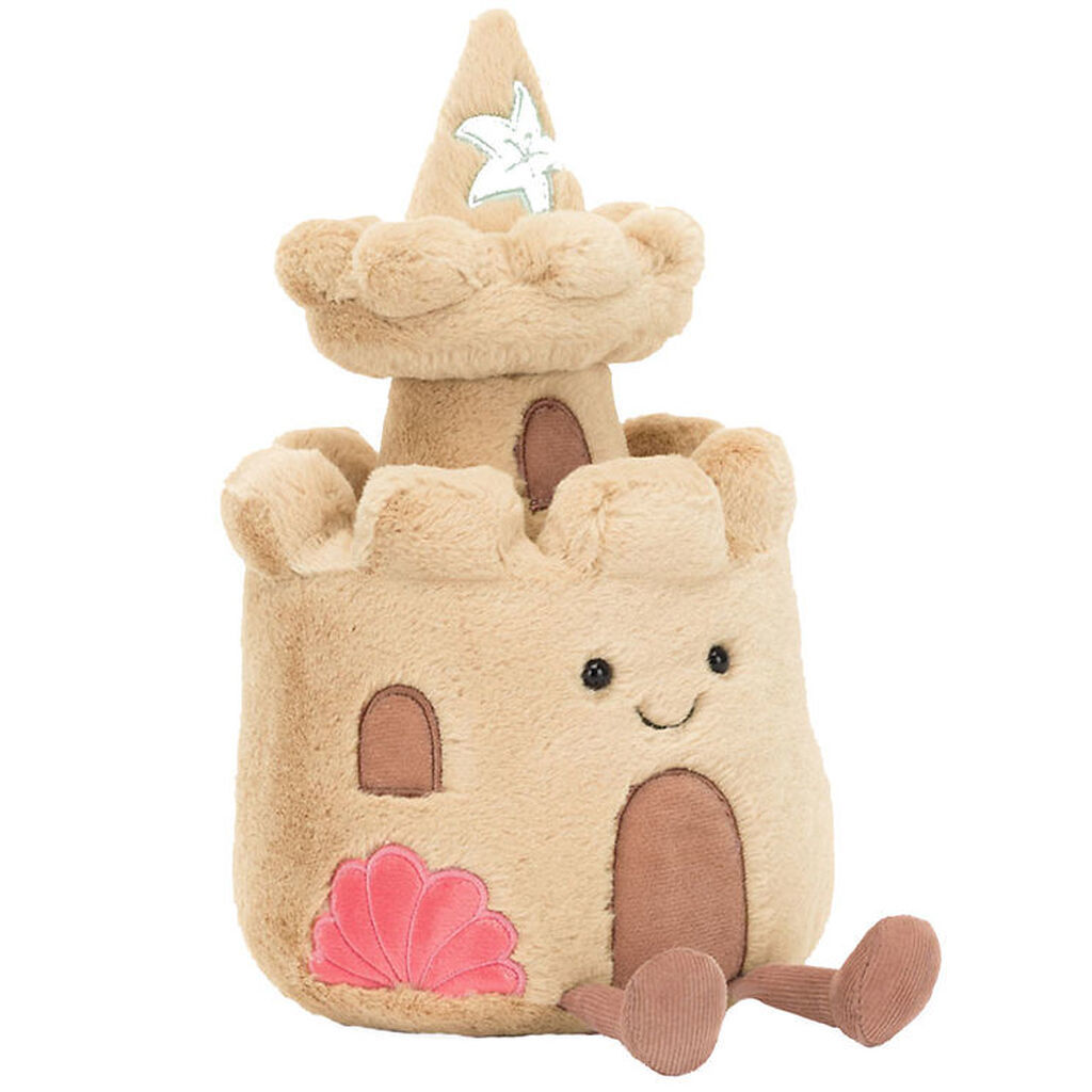 Jellycat Bamse - 29x15 cm - Amuseables Sandcastle