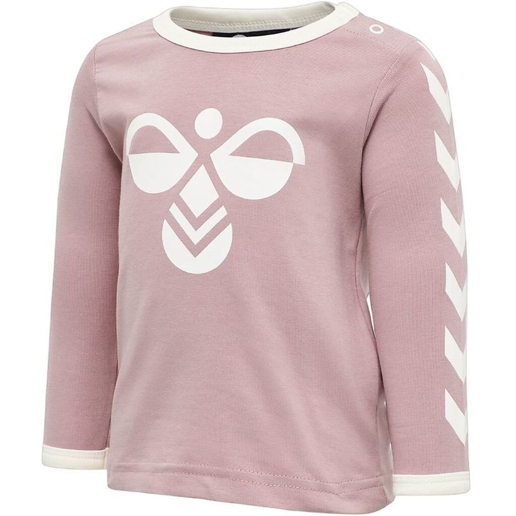 Hummel Bluse - HMLFlipper - Mørk Rosa m. Logo