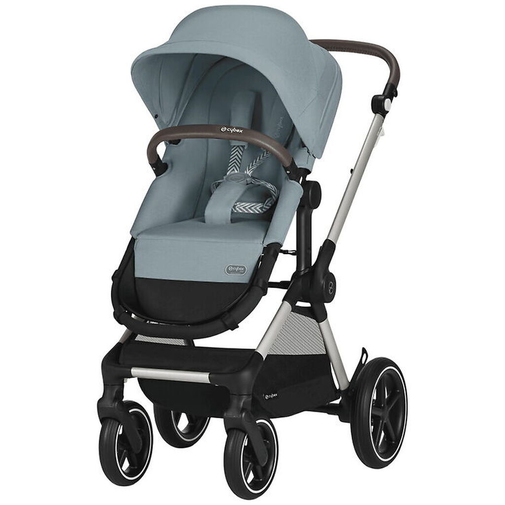 Cybex Klapvogn/Barnevogn - Eos Lux - 2-i-1 - Stormy Blue