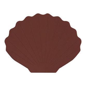 OYOY Dækkeserviet - Scallop - Nutmeg