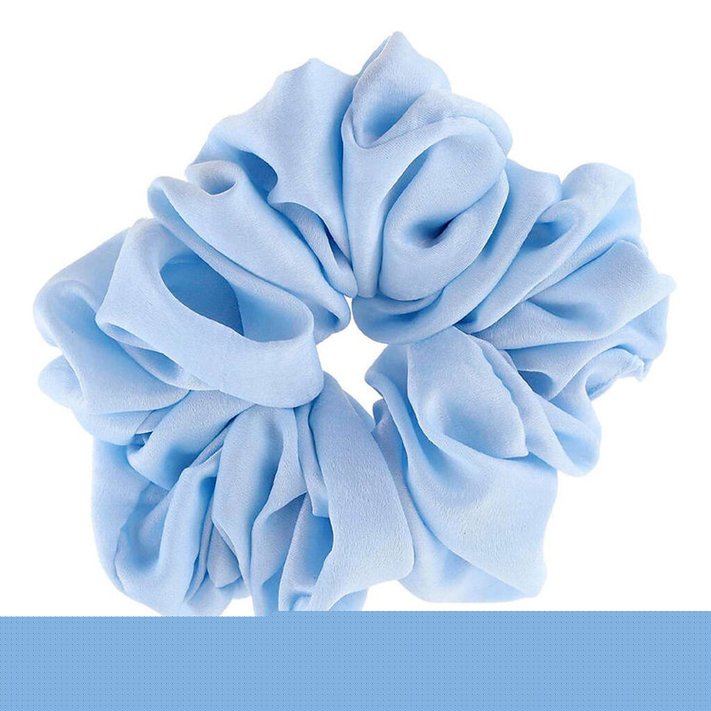 By Stær Scrunchie - Isabella - 18 cm - Lyseblå