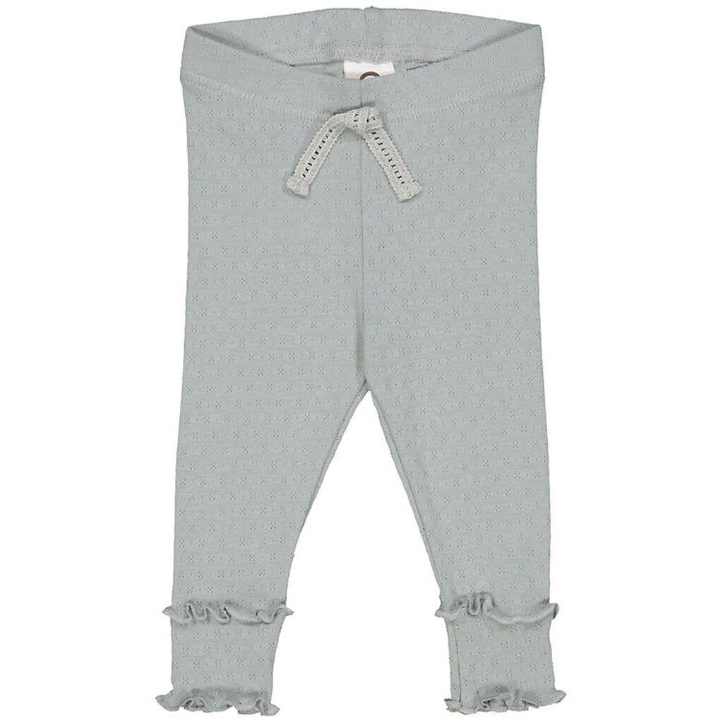 Müsli Leggings - Pointelle - Jasmin Blue