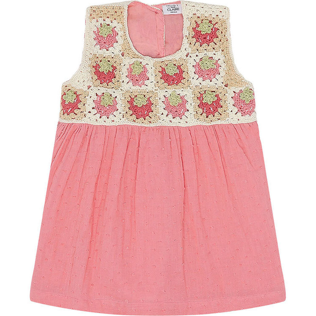 Hust and Claire Kjole - HCKria - Strawberry Crochet/Blushing