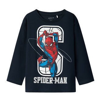 Name It Bluse - NmmNittin Spider - Dark Sapphire