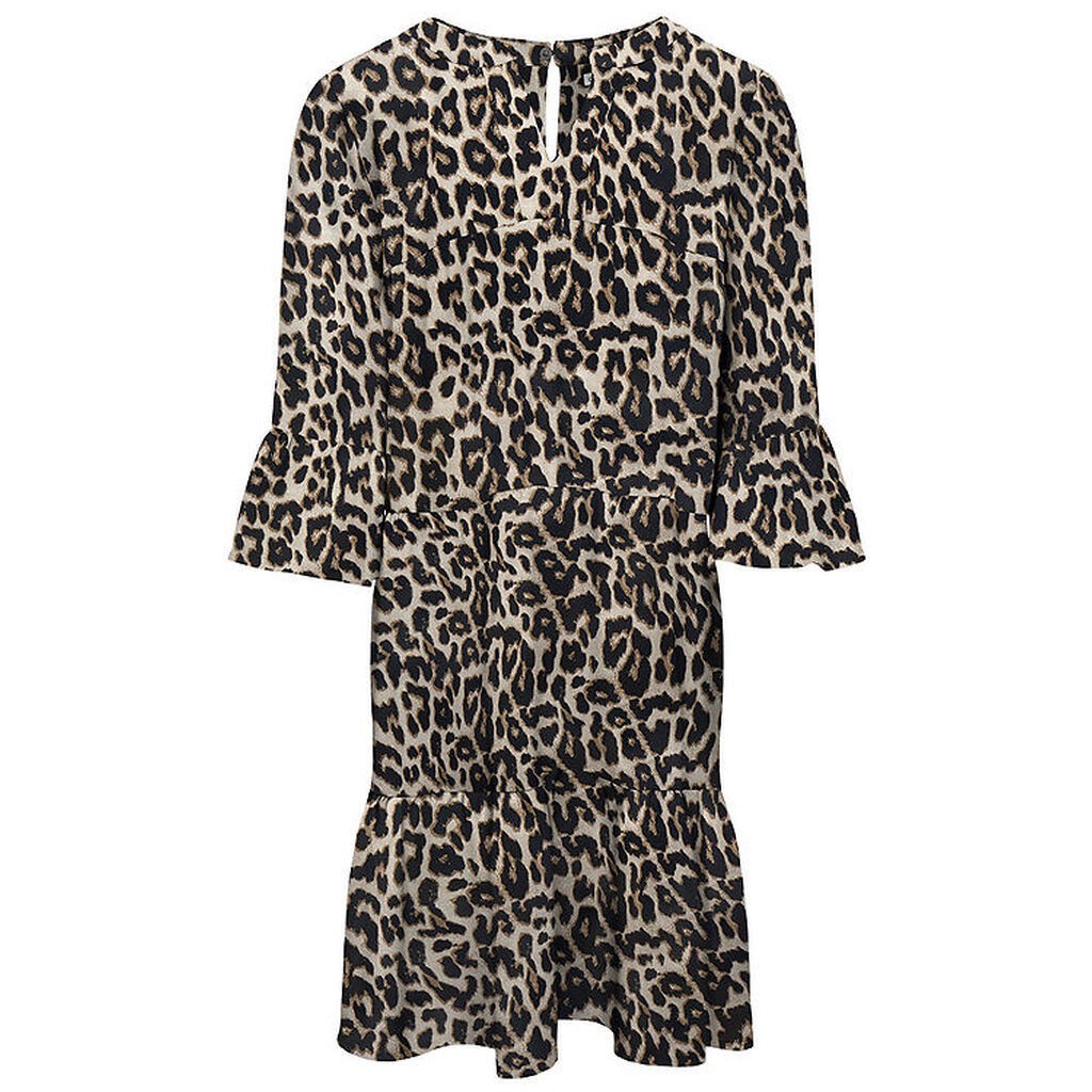 Kids Only Kjole - KogGlow - Black/Clara leo