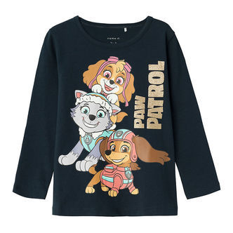 Name It Bluse - Noos - NmfNubina PawPatrol - Dark Sapphire m. Gl