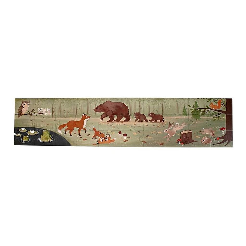 Filibabba Puslespil - 30 Brikker - Nordiske Dyr