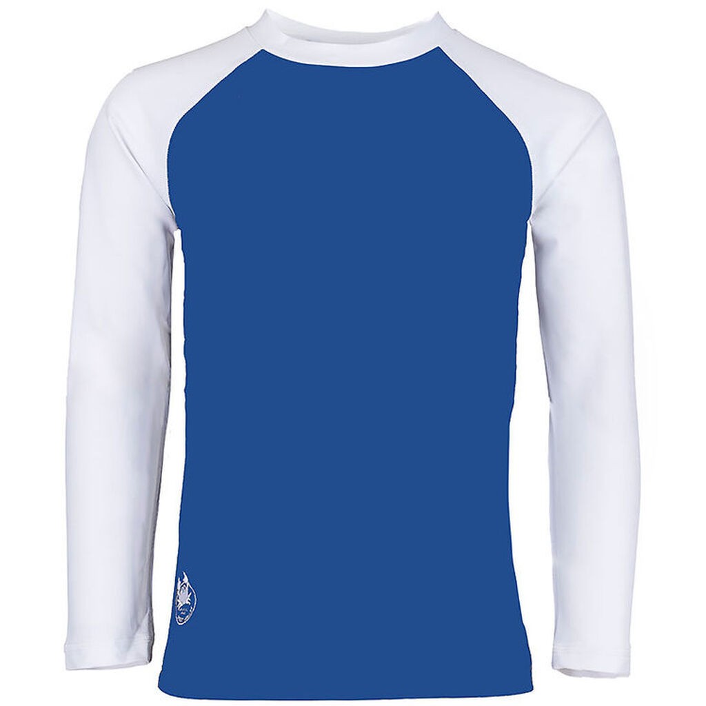 Petit Crabe Badebluse - Raglan - UV50+ - Sapphire/White