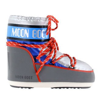Moon Boot Vinterstøver - Icon Low - Silver/Blue/Red