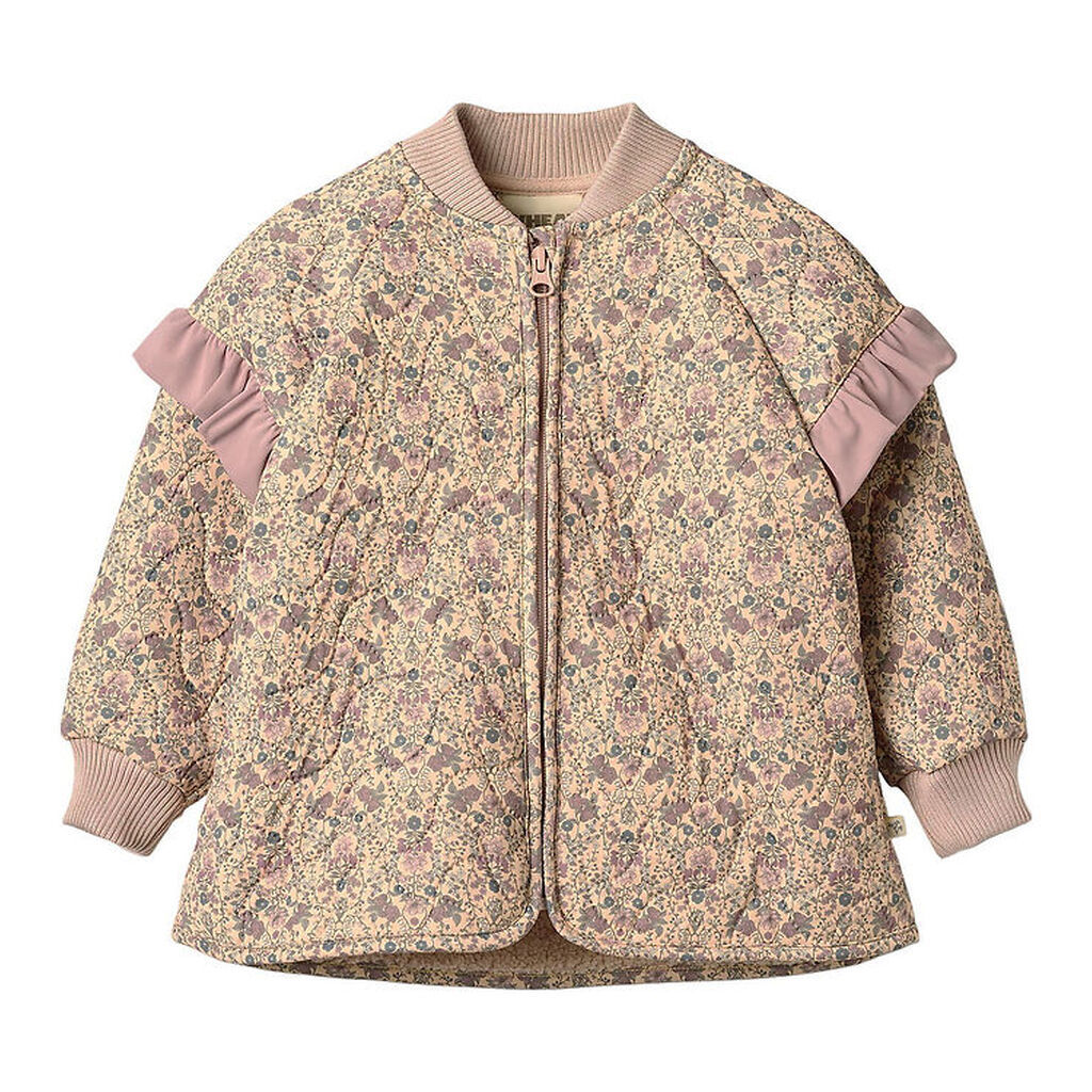 Wheat Termojakke m. Fleece - Ellas - Mellow Peach Tapestry