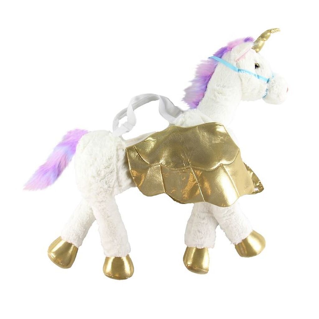 Den Goda Fen Udklædning - Enhjørning - Ride On - Hvid