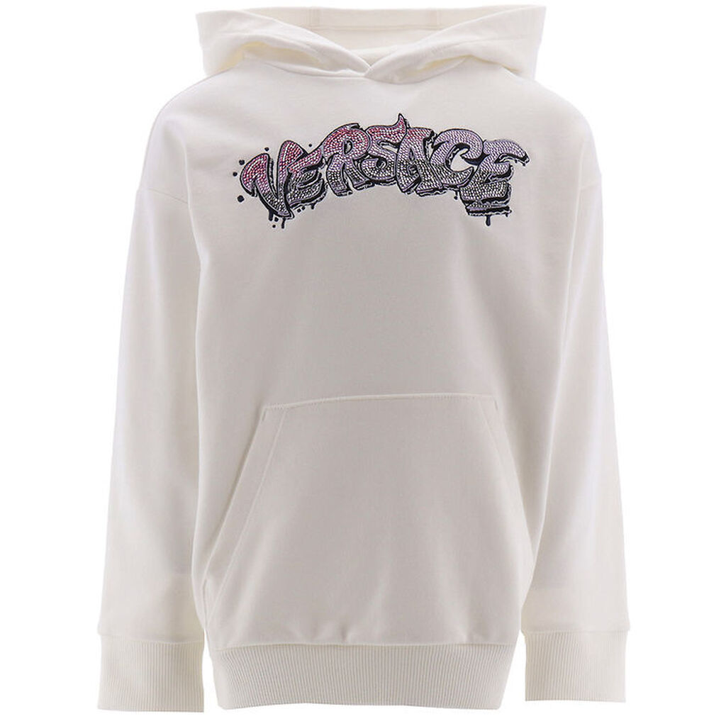 Versace Hættetrøje - Hvid m. Similisten