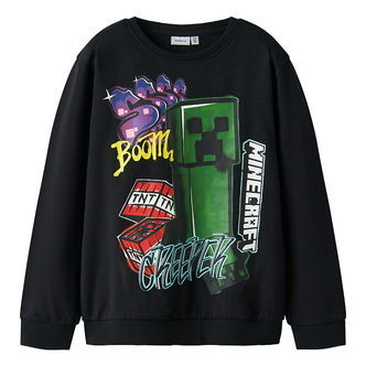 Name It Sweatshirt - Noos - NkmDai - Minecraft - Black
