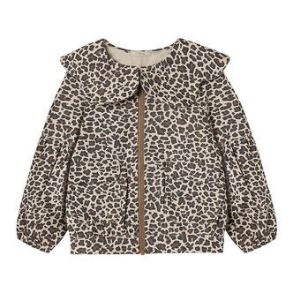 Fliink Denimjakke - Leo - Bomber - Pine Bark AOP