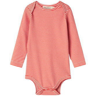 MarMar Body l/æ - Rib - Modal - Ben - Red Stripe