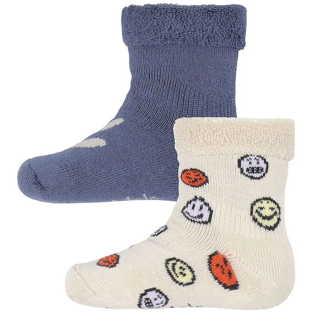 Molo Strømper - Bambus/Viskose - Nodda - 2-pak - Evening Sky