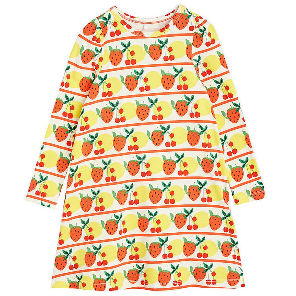 Mini Rodini Kjole - Fruits Aop - Multi