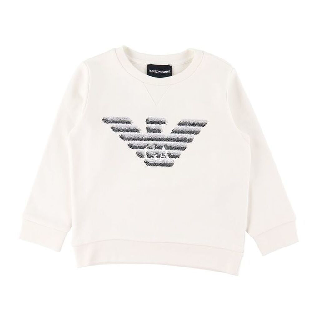 Emporio Armani Sweatshirt - Hvid m. Logo