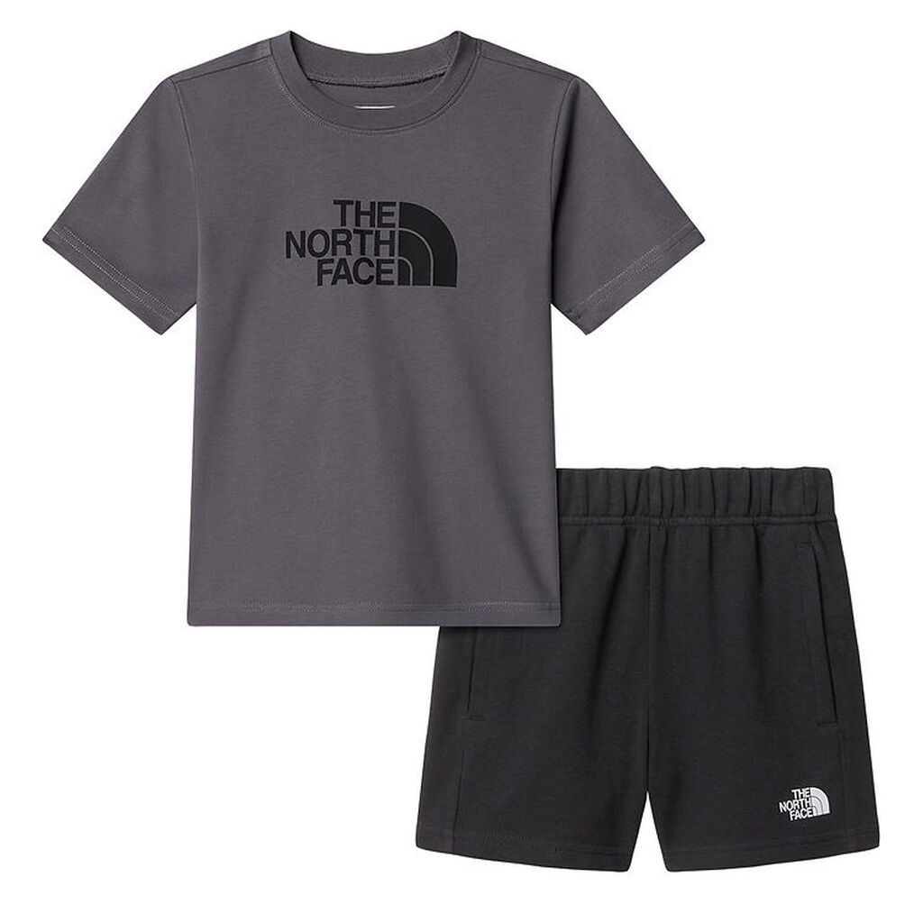 The North Face Shortssæt - T-shirt/Shorts - Smoked Pearl/Black