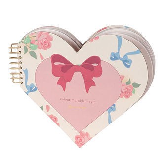 Konges Sløjd Magisk Malebog - Heart