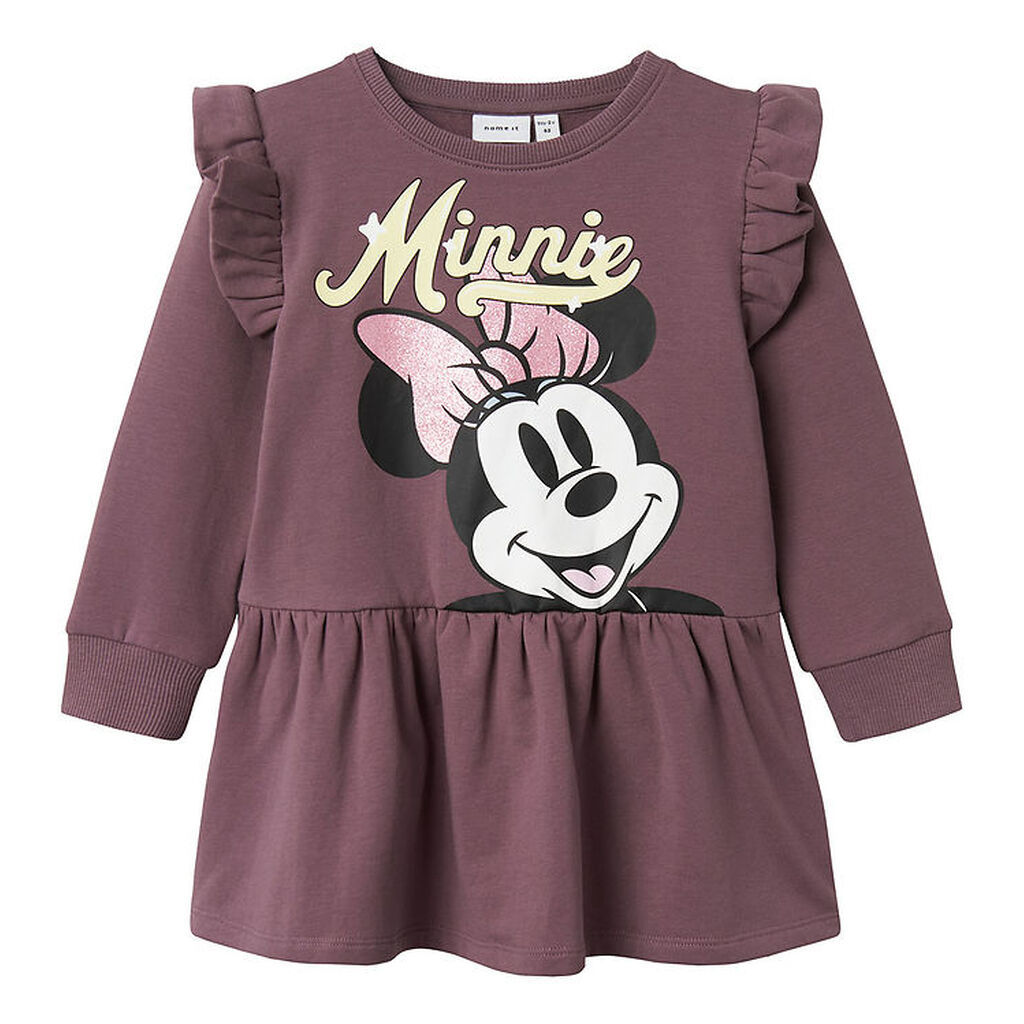 Name It Sweatkjole - NmFDede - Minnie Mouse - Arctic Dusk